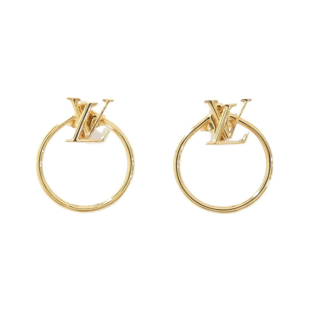 LOUIS VUITTON Gold Earrings